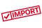 Import rubber stamp