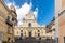 The imposing Basilica of Santa Trofimena in Neoclassical style, Minori, Amalfi Coast