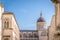 Imposing Church tower dome in Dubrovnik