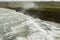 The imposing Gullfoss waterfall in Iceland