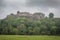 Imposing Stirling Castle on a cloudy day