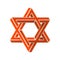 Impossible star of David