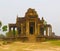 Impressionism vista of ancient temple in Cambodia, Southeast Asia