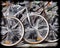 Impressionist Collection of Bicycles