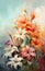 Impressionist Dreams: Soft-Hued Lilies and Delicate Brushwork on Canvas