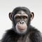 Impressive 3d Chimpanzee Face Illustration In Pixar Style