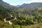 Impressive aerial view of Sacred Valley of The Incas as seen from Pisac Archaeological Site, Peru