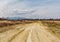 Impressive Baragge landscape with dirt road