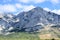 The impressive Biokovo mountains near Baska Voda, Croatia