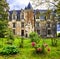 Impressive Chateau de Montresor,view with gardens,Loire valley,France.