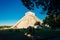 Impressive Chichen Itza Maya Pyramid called El Castillo, mexico - june, 2018
