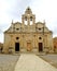 The Impressive Church of Arkadi Monastery in Rethymno, Crete Island