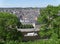 Impressive cityscape of Namur, view from the Citadel of Namur, Belgium