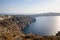The impressive cliffs of Santorini. Cyclades, Greece
