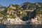 Impressive gorgeous view of town atrani on amalfi coast, italy