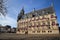 The impressive gothic styled Stadhuis town hall, dated from 1450, located on the Markt main Square