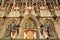 The impressive gothic styled Stadhuis town hall, located on the Markt main Square in Middelburg