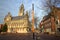 The impressive gothic styled Stadhuis town hall, located on the Markt main Square in Middelburg