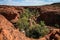 The impressive King`s Canyon, Northern Territory, Australia