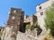 Impressive medieval hilltop village Lama in Corsica island, France.