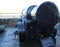 The impressive MONS MEG cannon of Edinburgh Castle, Scotland