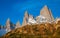 Impressive Mount Fitzroy in southern Patagonia