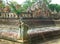 Impressive Naga Sculpture of the Lotus Pond at Prasat Hin Muang Tam, Buriram Province