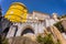 The impressive Palace da Pena over the hill, Sintra. Portugal