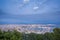 Impressive Palma, Majorca, Spain. Shot from bellver castle