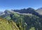 Impressive panoramas from the peaks situated between the Alpine valleys Oberseetal and Waegital or Wagital, Innerthal