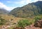 Impressive panoramic view of Cusco region countryside, the Sacred Valley of the Incas, Peru