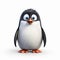 Impressive Photorealistic Penguin Character In Pixar Style