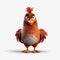 Impressive Pixar Style Angry Birds Chicken Png - Transparent Download