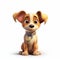 Impressive Pixar-style Animated Dog In 8k Uhd