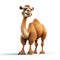 Impressive Pixar-style Animation Of A Camel\\\'s Face In 8k Uhd