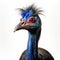 Impressive Pixar Style Cassowary In 8k Uhd Realistic Illustration