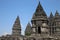 The impressive Prambanan Hindu temple complex