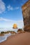 Impressive rock formations at the Gibson Beach near Twelve Apostles, Great Ocean Road, Victoria, Australia