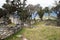 impressive stone wall fortress of kuelap chachapoya culture from the 11th to the 16th century pre-inca archeology