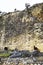 impressive stone wall fortress of kuelap chachapoya culture from the 11th to the 16th century pre-inca archeology