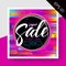 Impressive Vector Sale Layout with Trendy Colorful Elements.