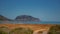 Impressive view of the Great Rock of Monemvasia island