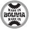 Imprint of Made in Bolivia