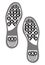 Imprint soles shoes - sneakers