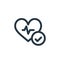 improve icon vector from quit smoking concept. Thin line illustration of improve editable stroke. improve linear sign for use on