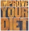 Improve your diet