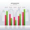 Improved Recovered After Crisis Graph Bar Chart Economic Statistical Infographic