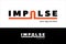`Impulse` word logo template. Modern logotype ready for use