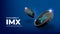 IMX crypto currency coin cryptocurrency concept banner background