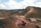 Inactive vulcano on Galapagos island